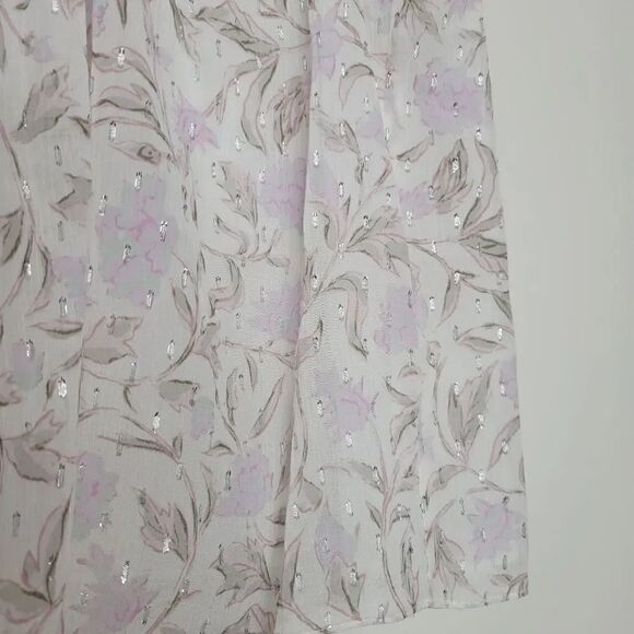 Rebecca Taylor Zadie Fleur Ruffle Sleeve Top - Picture 14 of 14